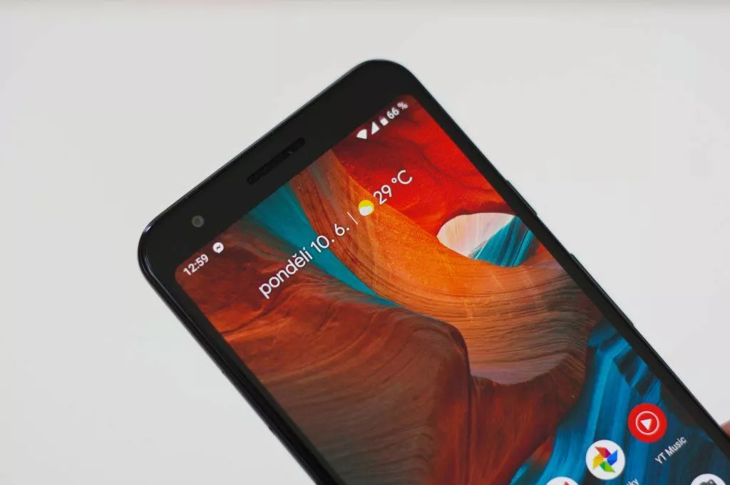 google pixel 3a sluchatko