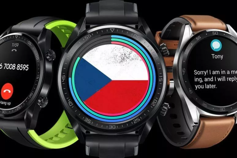 Hodinky Huawei Watch GT - podpora češtiny