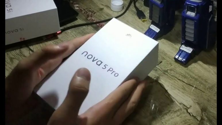 Huawei Nova 5 Pro Unboxing