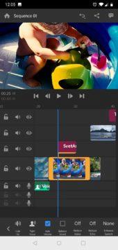Adobe premiere rush strih videa editor editace aplikace