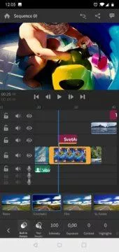 Adobe premiere rush strih videa editor editace aplikace