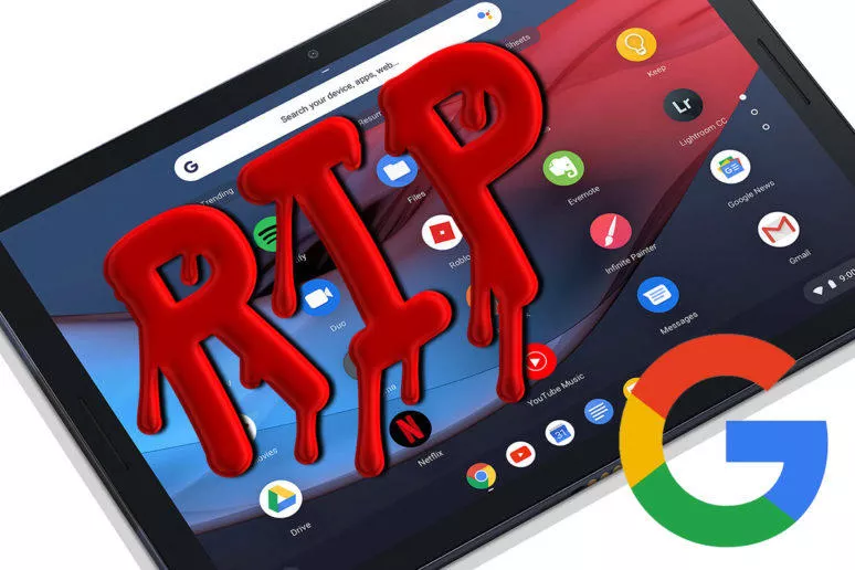Tablety google končí Tablety google končí