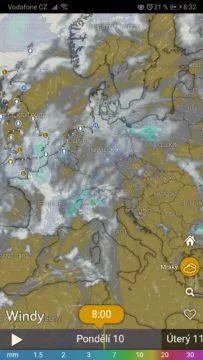 Meteo radar - počasí