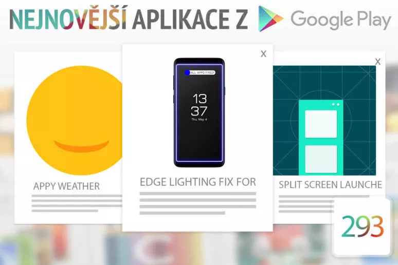 Nejnovější aplikace z Google Play #293: vylepšení telefonů Samsung Nejnovější aplikace z Google Play #293: vylepšení telefonů Samsung