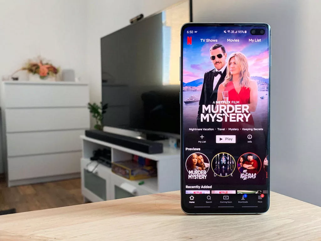 Netlix můžete sledovat i offline