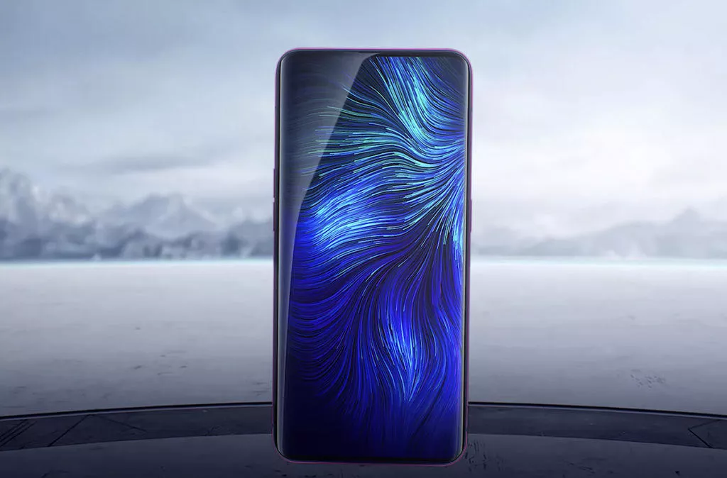 Kamera v displeji mobilu Oppo