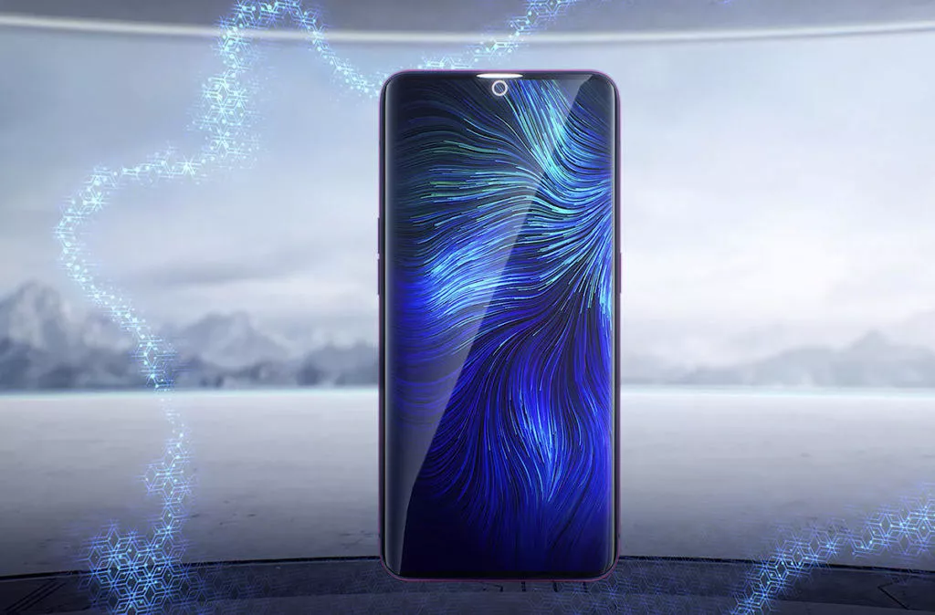 Efekt zapnutí kamery z Oppo