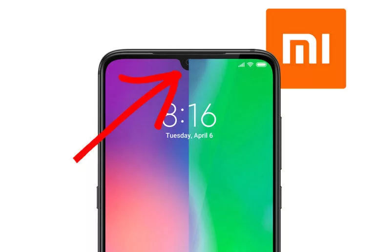 Xiaomi selfie kamera v displeji