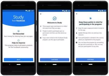 Facebook výzkum screenshoty s vysvětlivkami Facebook výzkum screenshoty s vysvětlivkami