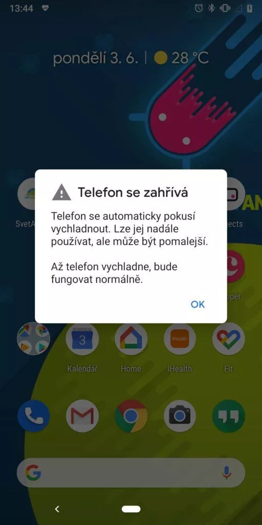 Proč se zahřívá telefon?