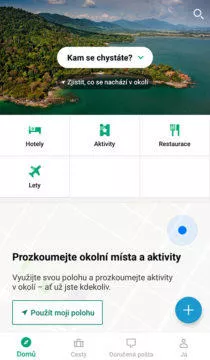 aplikace tripadvisor hledání dovolené