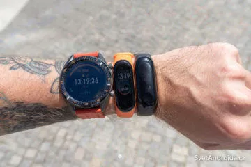 Xiaomi Mi Band 4 čitelnost na sluníčku