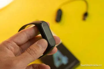 Viditelný rámeček displeje Xiaomi Mi Band