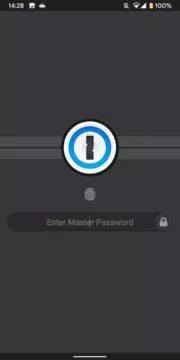 1Password - černá