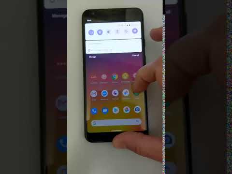 Android Q Beta 5 Pixel Launcher Pull Down Gesture