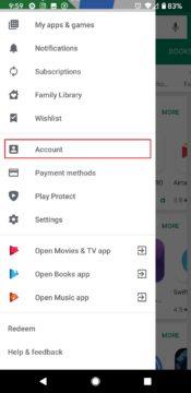 Android - vrácení platby - obchod