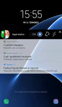 aplikace najdi telefon upozornění