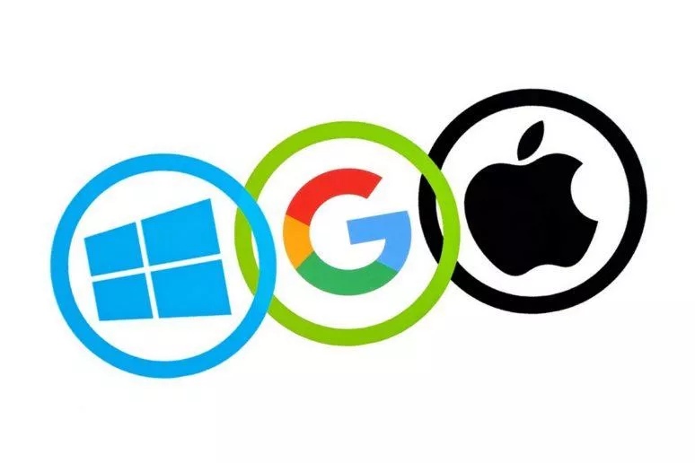 Apple, Google a Microsoft - jednotné prostředí Apple, Google a Microsoft - jednotné prostředí