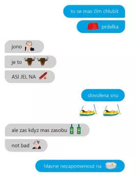 emoji česká politika