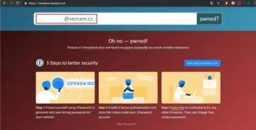 Facebook - bezpečnost - Pwned