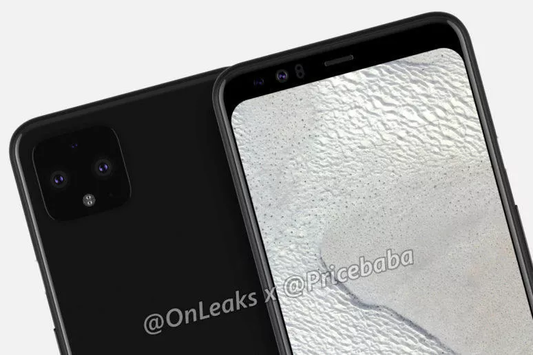 google design většího Pixel 4 XL