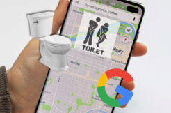 Veřejné toalety a Google Mapy