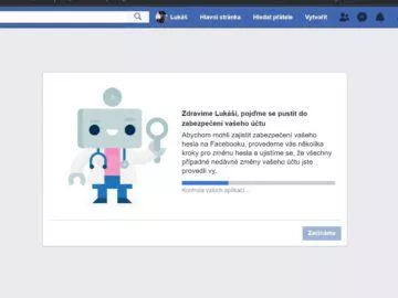 Jak zabezpečit účet - Facebook