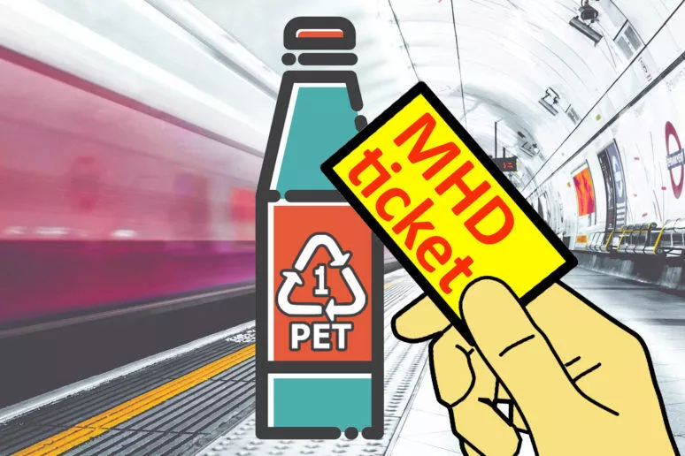 MHD jízdenka výměnou za PET lahev MHD jízdenka výměnou za PET lahev