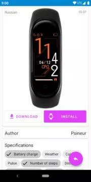 MiBand4 - neotřelé ciferníky pro Mi Band 4