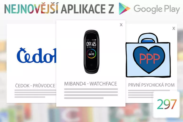 Nejnovější aplikace z Google Play #297: neotřelé ciferníky pro Mi Band 4 Nejnovější aplikace z Google Play #297: neotřelé ciferníky pro Mi Band 4