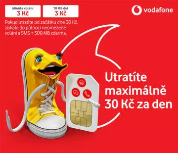 předplacená karta vodafone neomezené volání