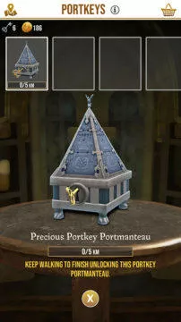 Přenášedlo hra Harry Potter mobil