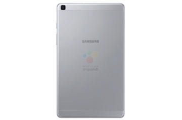 Záda tabletu Samsung Galaxy Tab A 8