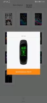 Xiaomi Mi Band 4 nahrání ciferníku