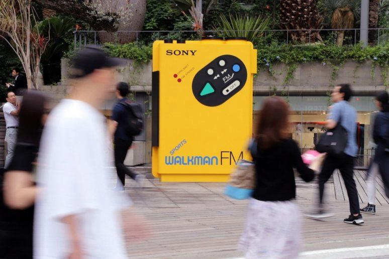 Sony’s Walkman 40th anniversary exhibition strated at the Ginza Sony Park