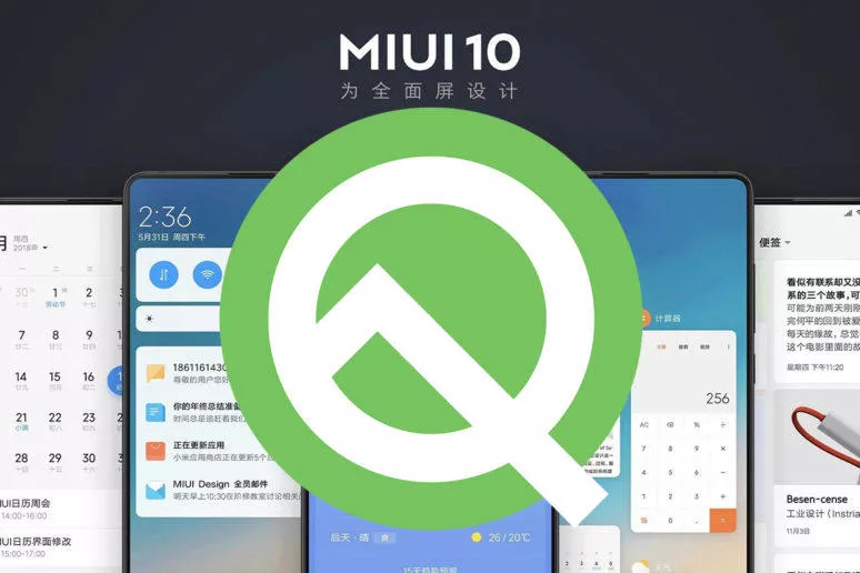 xiaomi miui 10 android q