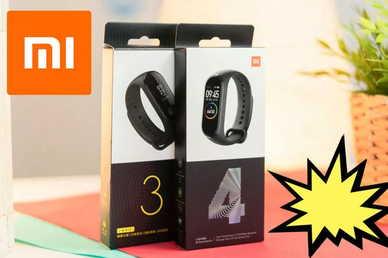 Xiaomi Band 4 vs. 3 Xiaomi Band 4 vs. 3
