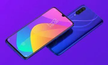 Xiaomi Mi CC9 přední strana