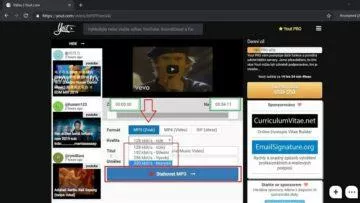 YouTube - jak stahovat videa - Yout.com