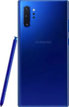 galaxy note 10+ aura blue