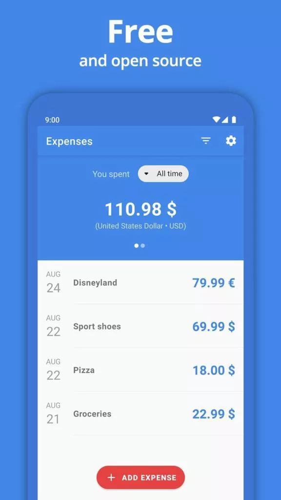 Expenses Simple Tracker - zkroťte své finance
