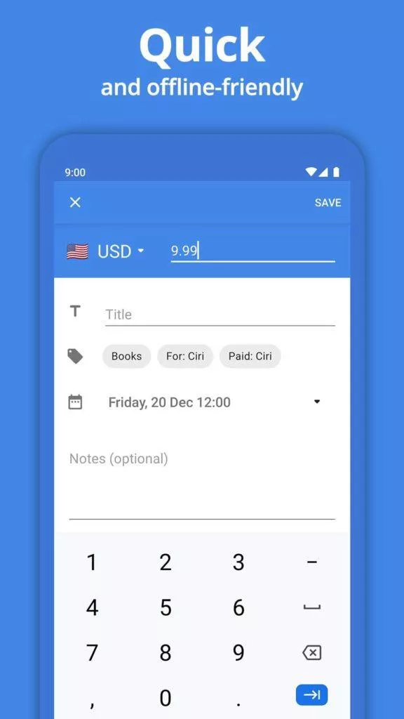 Expenses Simple Tracker - zkroťte své finance