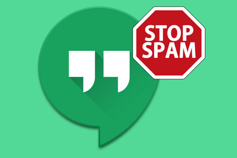 hangouts spam jak nahlásit a zablokovat uživatele