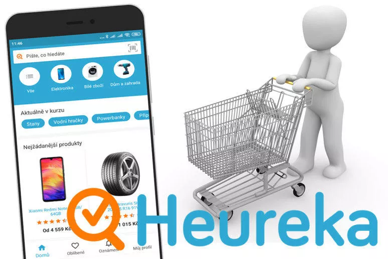 S mobilní aplikací Heureka budete vždy znát nejlepší ceny S mobilní aplikací Heureka budete vždy znát nejlepší ceny