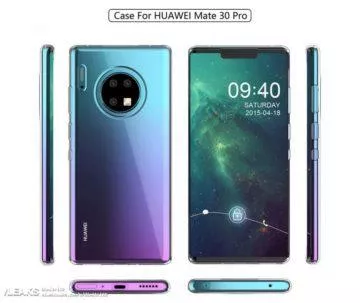 Huawei Mate 30 Pro design