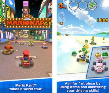 mario kart tour ios android