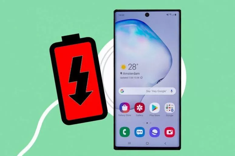 Samsung Galaxy Note 10 - rychlost nabíjení Samsung Galaxy Note 10 - rychlost nabíjení