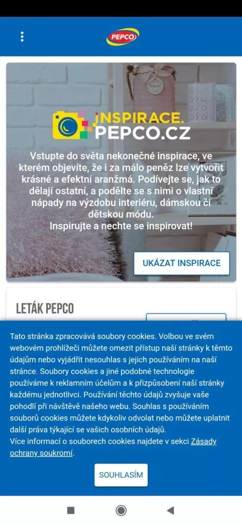 Souhlas se zpracováním souborů cookies