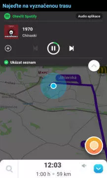 spotify waze