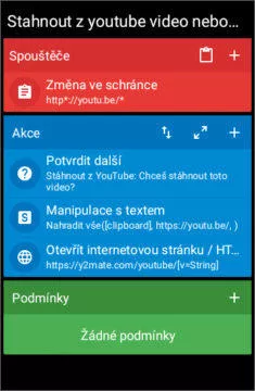 Stáhnout z YouTube video nebo mp3